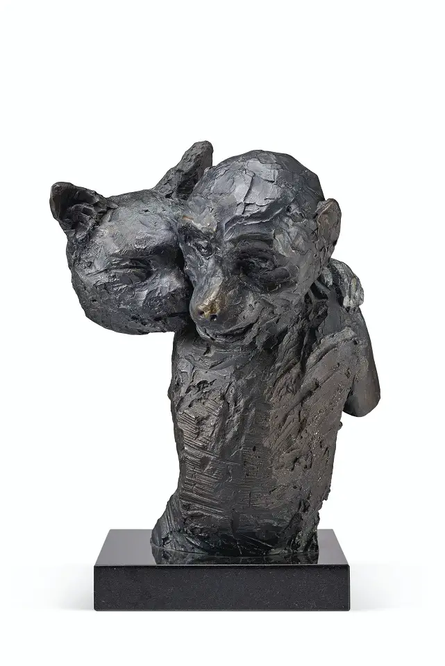 Upcoming Auction Lots – Two Egyptian Cats And A Jim Dine Sculpture